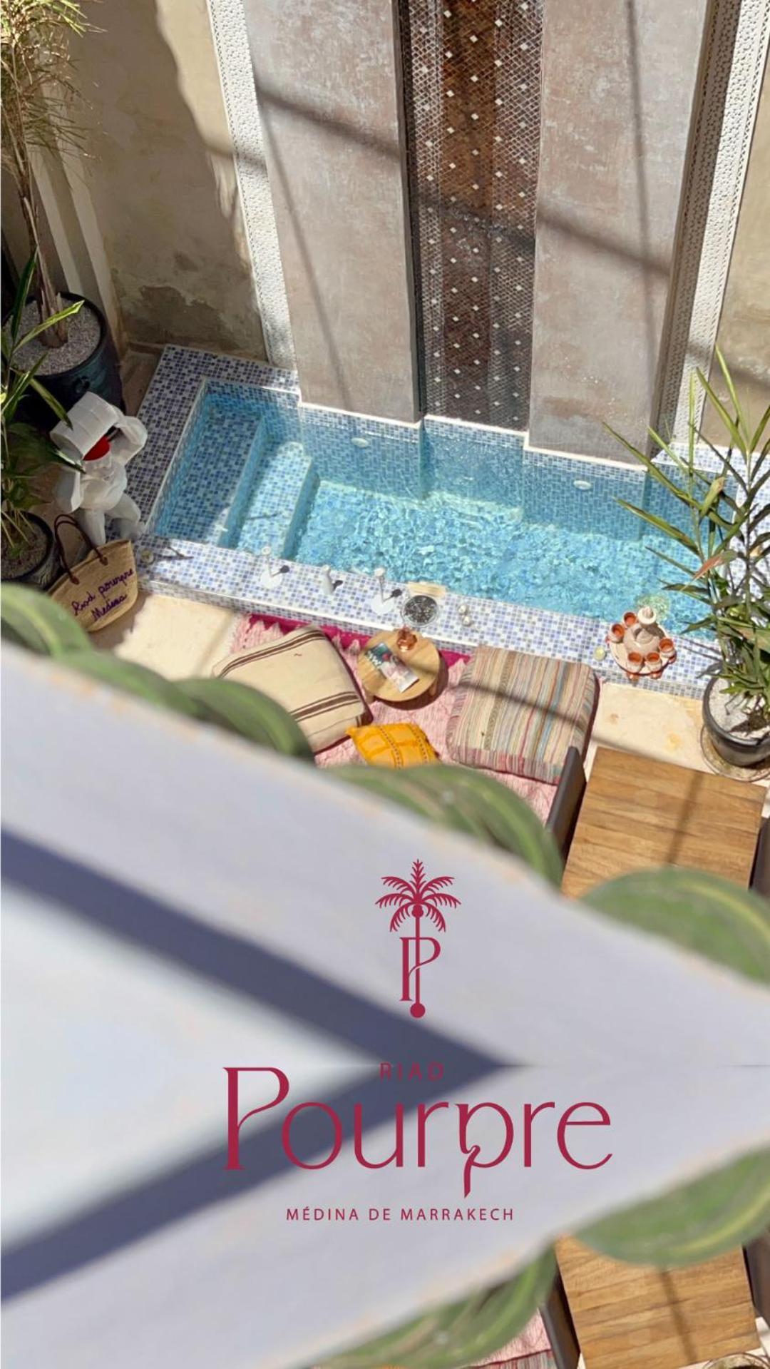 Riad Pourpre Medina Marraquexe Exterior foto